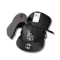 Los Angeles Dodgers New Era 9FIFTY Black with White Logo Outline – Snapback Cap